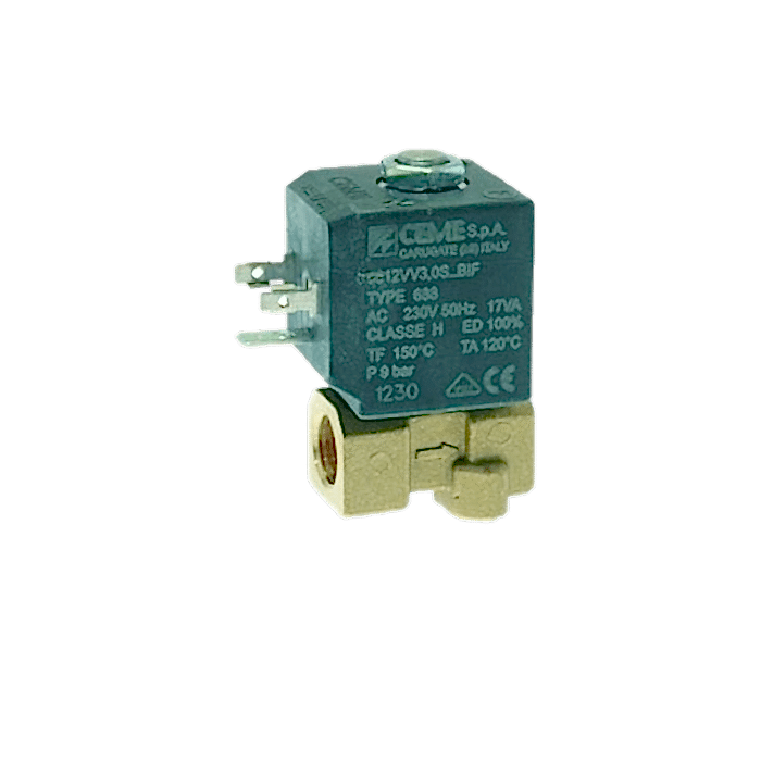 2 Yollu-Selenoid-Valf 1/4 230V/50HZ-Ceme